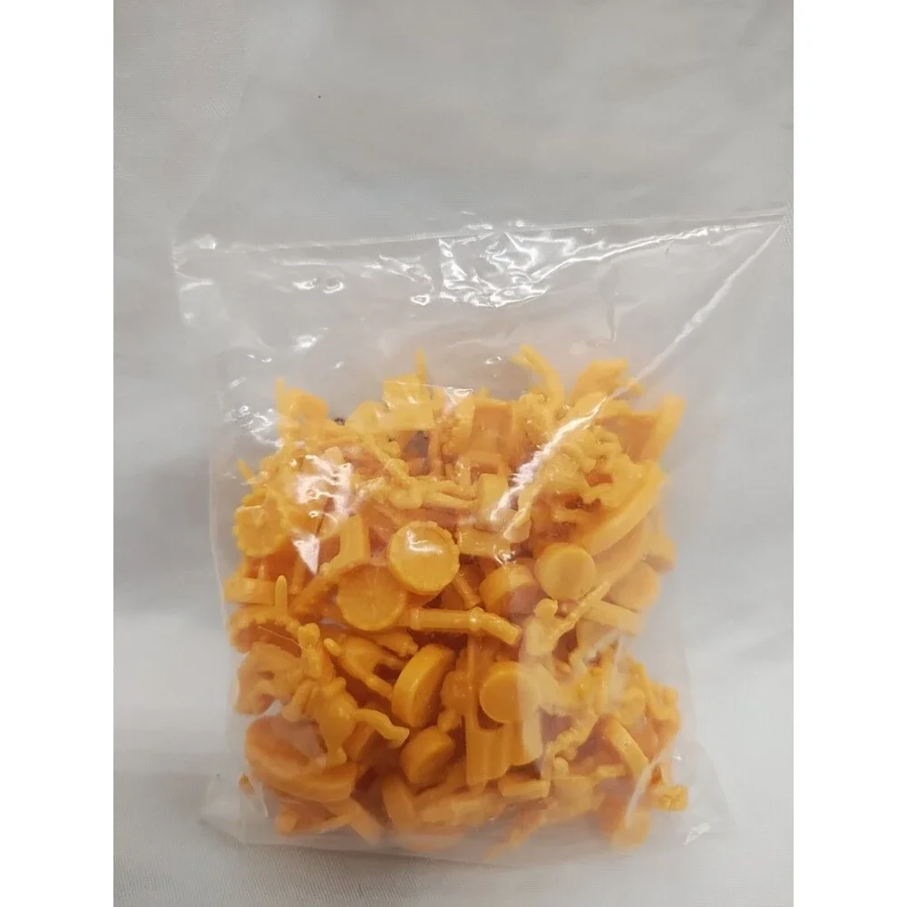 Sealed Set Of (60) 2003 Risk Yellow Board Game Player Pieces